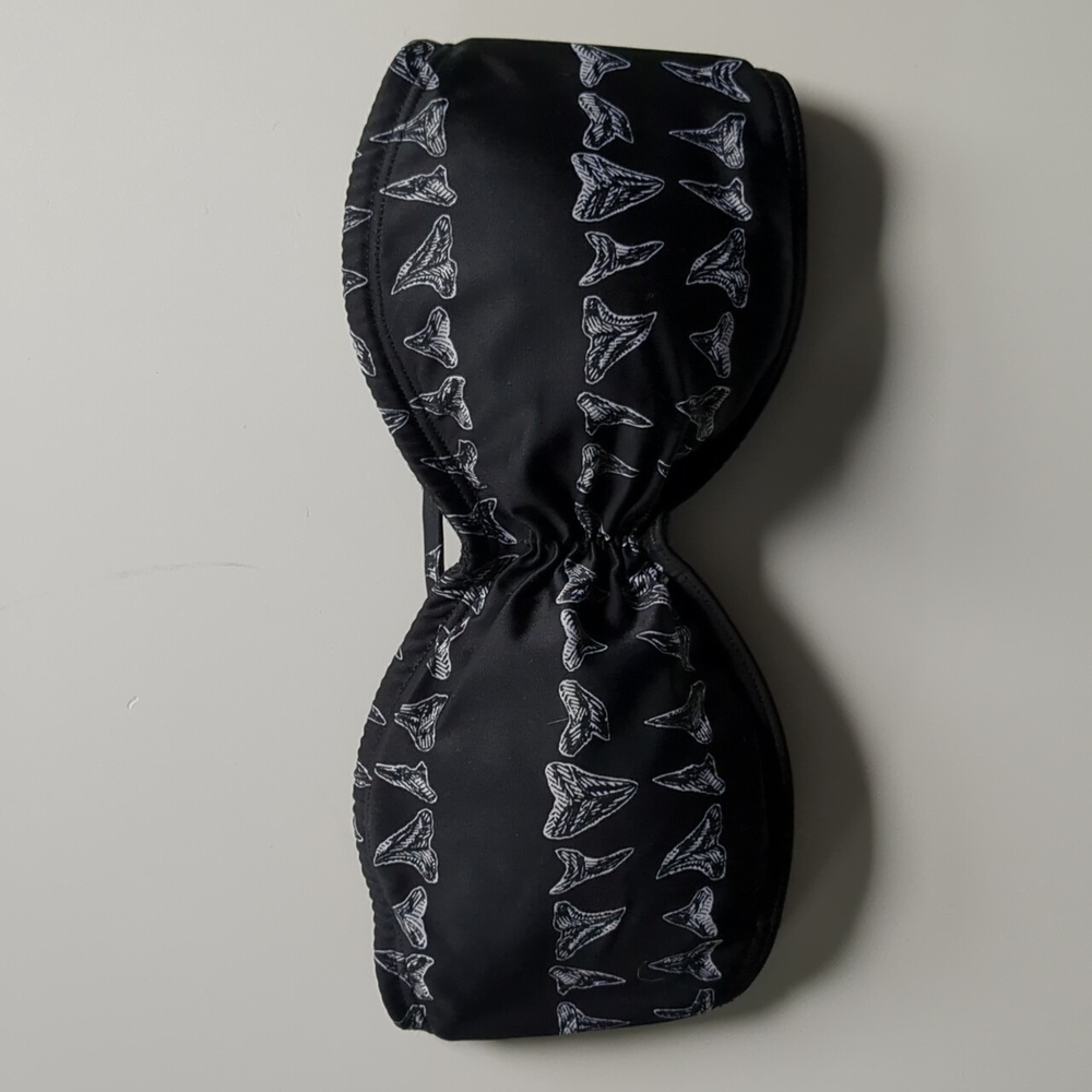 RVCA Shark Tooth Bandeau Swim Top